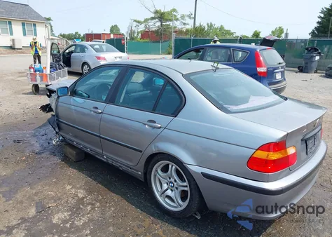 2004 BMW 325 I from USA, damaged, VIN WBAET37484NJ83466